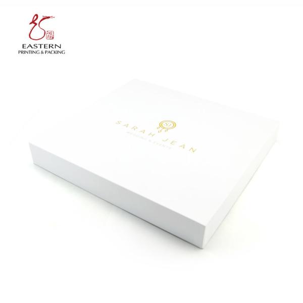 45mm Height 220mm Length Hard Cardboard Gift Boxes With Lids