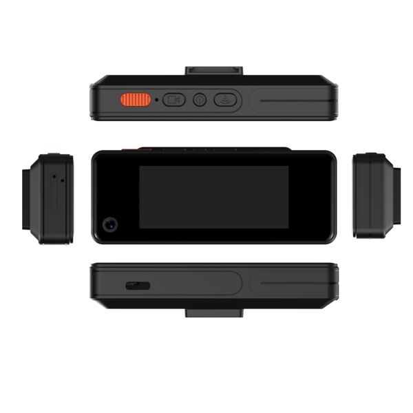 Live Streaming Android 12 system Mini Badge Camera recorder Monitor