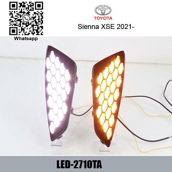 Toyota Sienna xse Car LED cree DRL day time running lights driving daylight