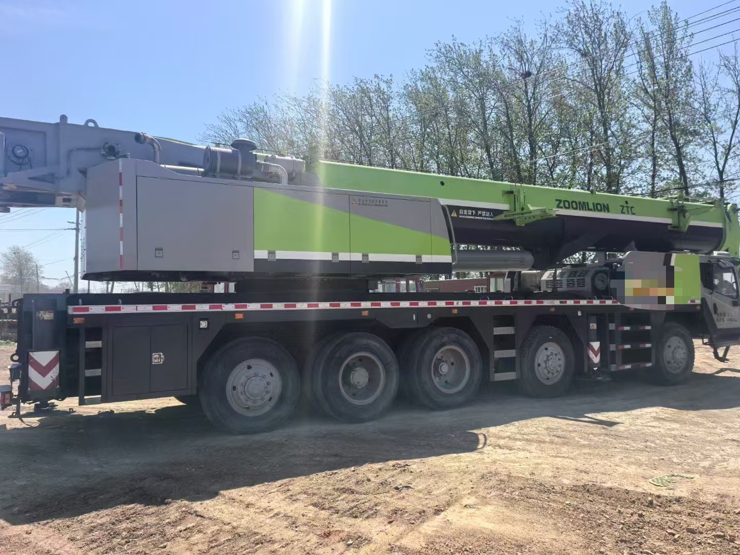 High Quality Used 2019 Zoomlion 100V6 100t Truck Crane For Bridge And Roadwork