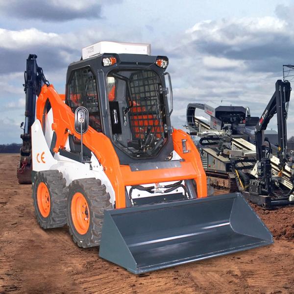 Hot Sale Cheap Price Skid Steer Track Loader Mini Skid Steer Stump Grinder For Sale