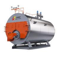 Caldeira de vapor de óleo a gás industrial com PLC com temperatura de vapor de 1,0 MPa 194C