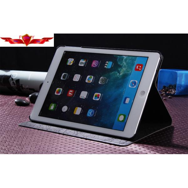 Super Fiber Ipad Air PU Leather Cover Cases Durable OEM/ODM Welcome