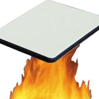 Poids léger ACP et différentes couleurs B1 FR Panneau composite en aluminium revêtu de PVDF pour bâtiment et revêtement