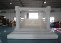 Outdoor Jumping Bouncer Inflatable Wedding Bouncy Castle White Bounce House For Adults And Kids