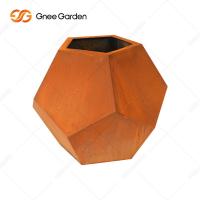 Potenciômetro de aço decorativo da planta de Corten dos plantadores do jardim do ODM Corten do OEM antiusura
