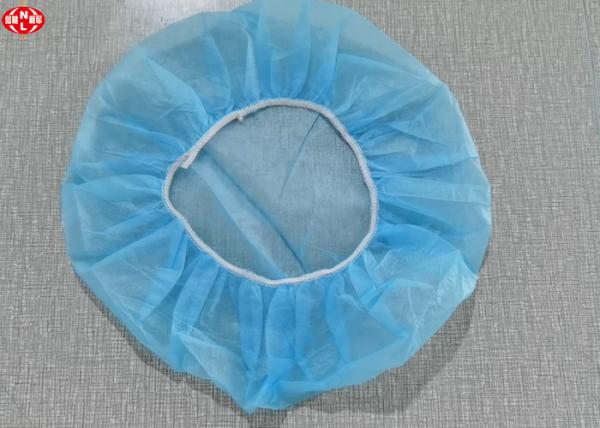 Cleanroom Food Service Pp Nonwoven Disposable Bouffant Cap