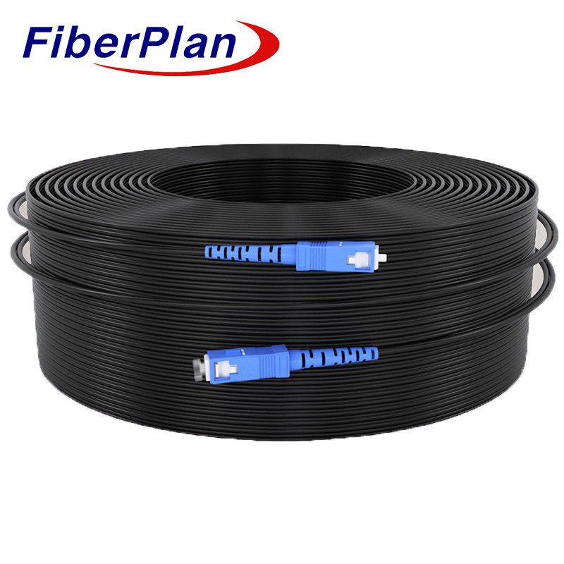 Fiberplan Drop Cable Patch Cord LC SC FC ST DIN UPC/APC SM G652D Волокно от 3 м до 1000 м