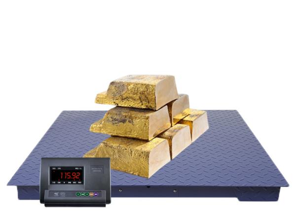 U Shaped 1M Industrial Floor Scales , 1000kg Electronic Floor Scale