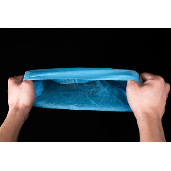 Лабораторное применение одноразовые антистатические медицинские синие нетканые обувные покрытия