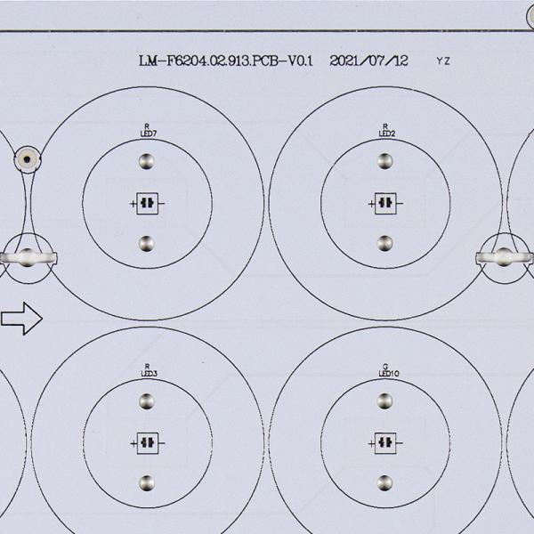 Led bulb circuit board SMD Double Sided PCB 1000W LED Panel Board