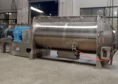Plastic Single Shaft Paddle Mixer / Powder Mixer Machine For PVC / PP / ABS Powder, pellets mix