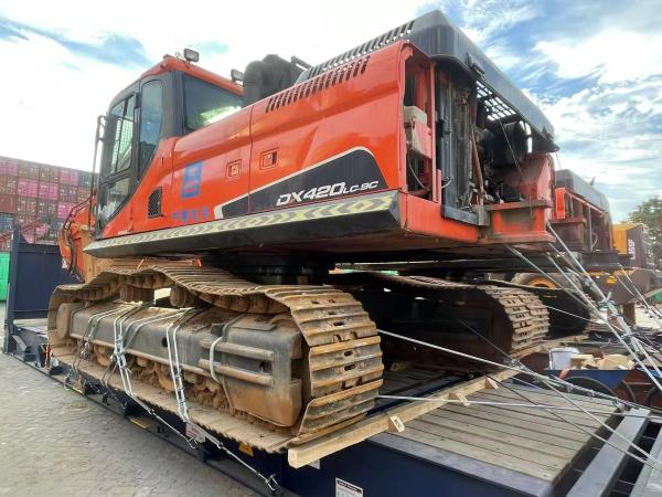 Doosan DX420 LC-9C Crawler Hydraulic Excavator For Mining Operations / Municipal Engineering