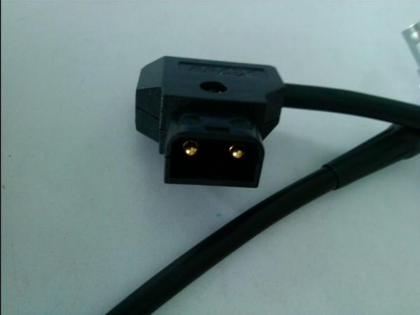 Lemo FHG 4pin right angle R shaped to D-tap power cable for Red Epic & Scarlet