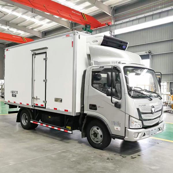 ≤500Nm Maximum Torque Foion 4x2 Fresh Fruit Preservation Refrigerated Vehicle with Euro 3 Emission Standard and Energy