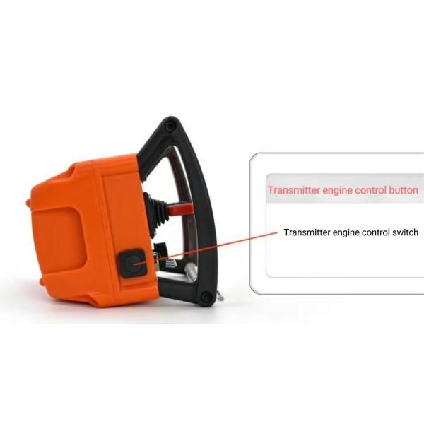 IP65 водонепроницаемый швинг бетонный насос дистанционное управление водонепроницаемость