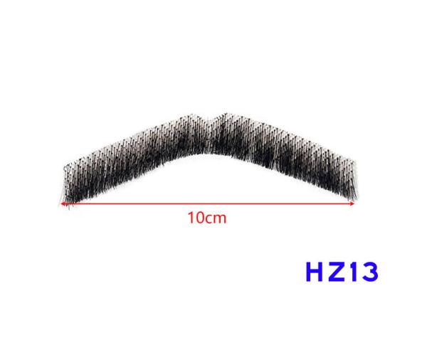 Real Hair Realistic Fake Beard and Moustache for Men Cosplay Invisible Mustache