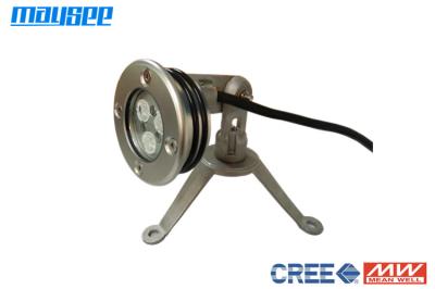 Ângulo ajustável impermeável LED RGB Luzes subaquáticas Pond 9 Watt, ROHS