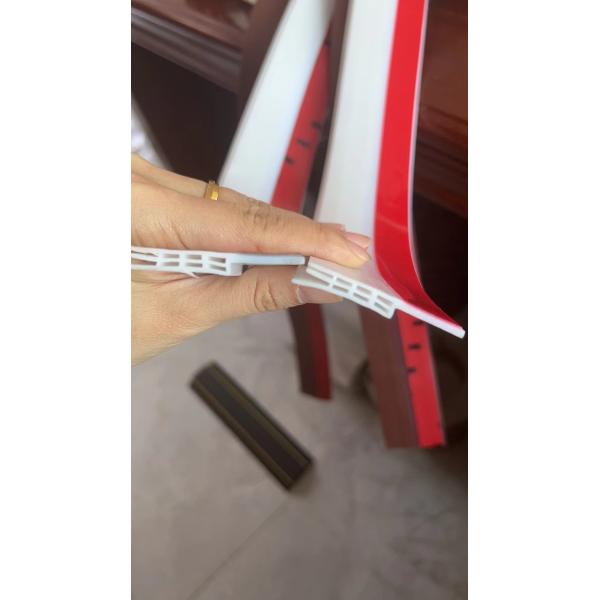 Белая клейкая резиновая полоска для дверей спальни и дома 50*5 мм