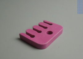 95% Alumina Ceramic Parts Textile Ceramic Yarn Guide For Textile Machinery