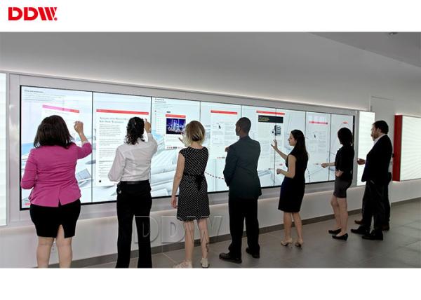 FHD 55 Seamless LCD Video Wall / Interactive Wall Display 500 Nits