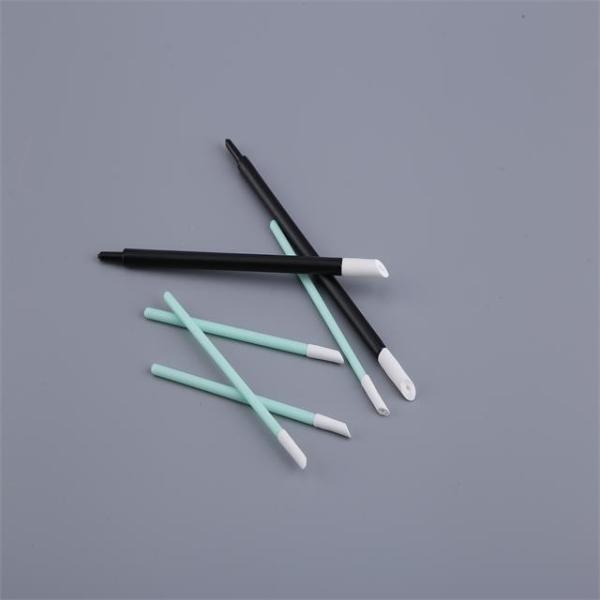 Customized Chips Lint Free Cleaning Swabs Black PU Foam Head Lint Free T-11 PU Swab
