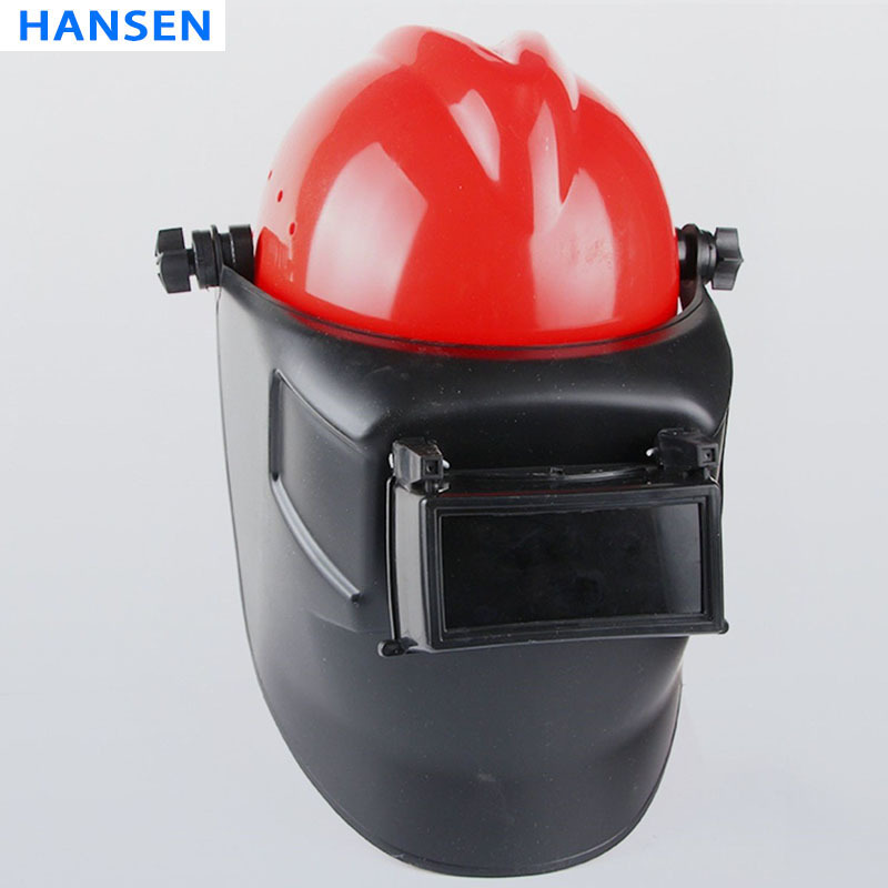 Helmet‑Mounted Auto Darkening Welding Mask ，Hard Hat Compatible Welding Helmet for High Altitude Working , Flip‑Up Welding Face Shield for Welder Safety Protection