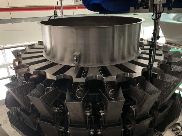 Screw Multi Head Combination Weigher 32 Heads Mixed Juicy Pet Food SUS304