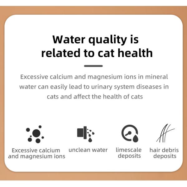 Electric Pet Drinking Dispenser 1.5W , Circulation Filter Dog Water Dispenser