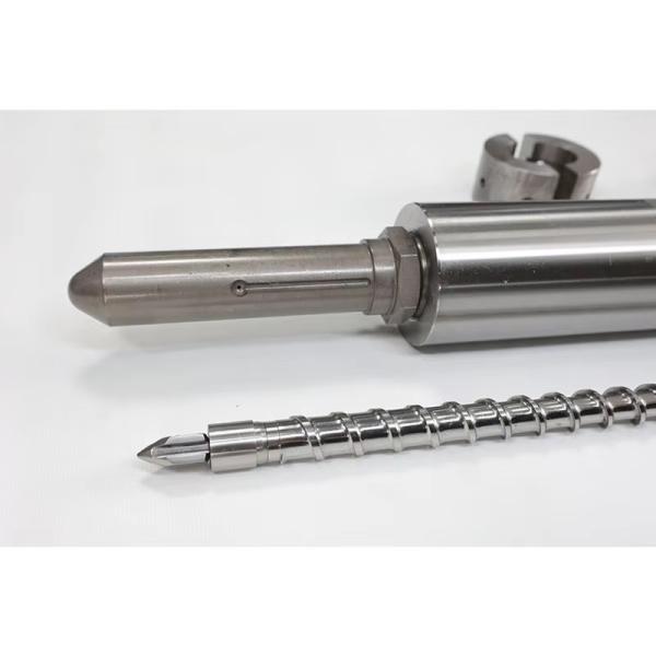 OEM Custom de acero inoxidable de aleación de doble extrusora de tornillo de barril recíproco de inyección de plomo de alimentación de tornillo de auger nitruro