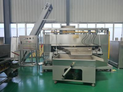 Tipo liso & giratório torrador revestido do balanço da máquina de processamento do amendoim do amendoim