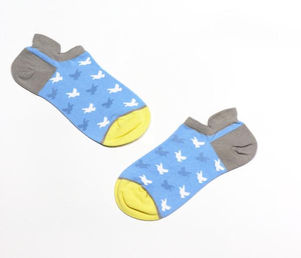Anti Odor Sweat Absorption Ankle Socks Anti Skid With Embroidery Logo