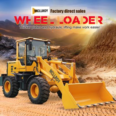 Front End Small Wheel Loader , Wheel Shovel Machine For Construction Engineering