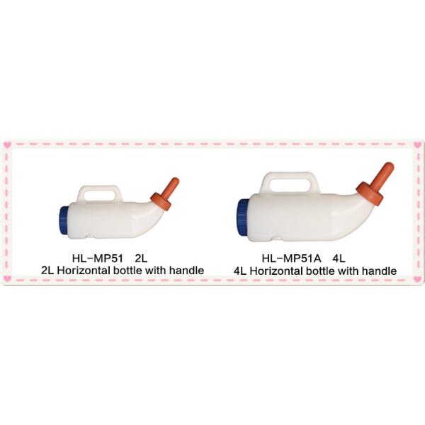 Milk Plastic Calf Feeding Bottle Cow use with Rubber Nipple