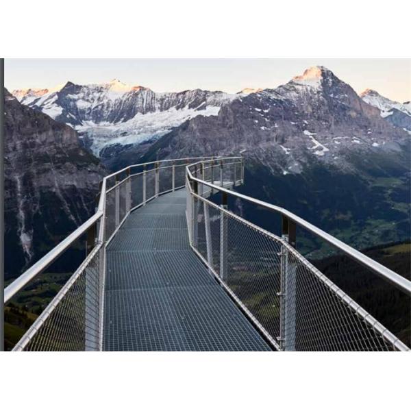 保証建築金網、平らなステンレス製の建築編まれた網