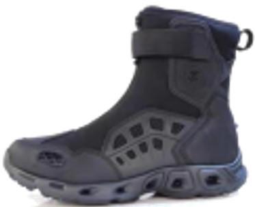 CE Amphibious Assault Scuba Diving Wetsuit Boots Black Color 3cm Thickness