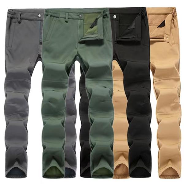 Midweight Cotton Outdoor Cargo Pants for Men XMAMLON RTS Tactical Hiking Trousers