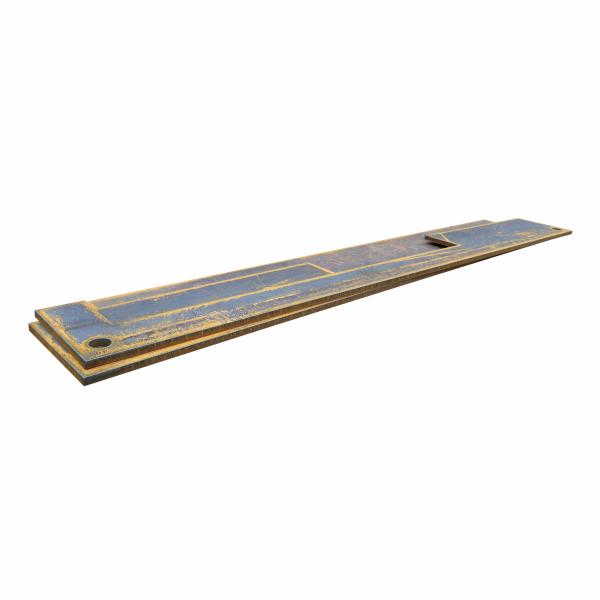 CNC Flame Cutting Black Metal Carbon Steel Plate 8MM-500MM Thickness