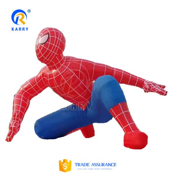 Christmas Inflatable Spiderman Durable 0.55mm PVC Tarpaulin Perfect for 14 Years Old