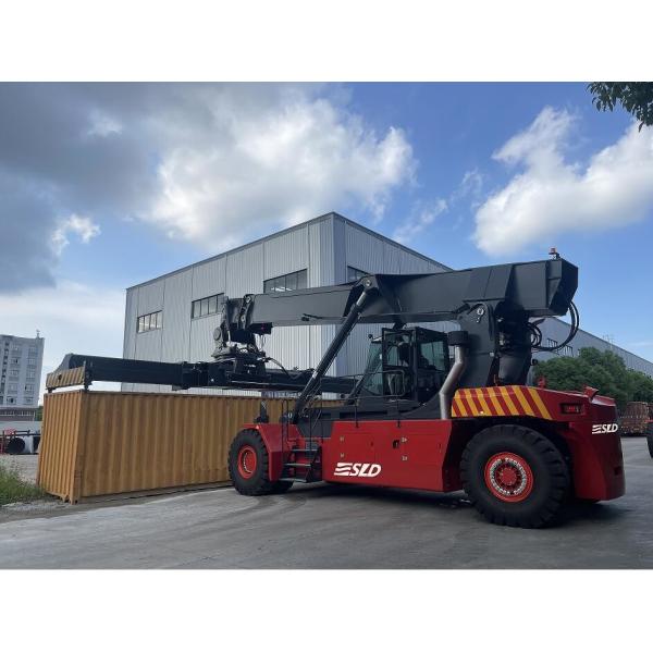 New  QSM11-330 Engine 45000kgs Capacity Kessler Container Reach Stacker