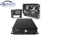 4G GPS WIFI CMSV6 carte SD double 4 canaux DVR mobile