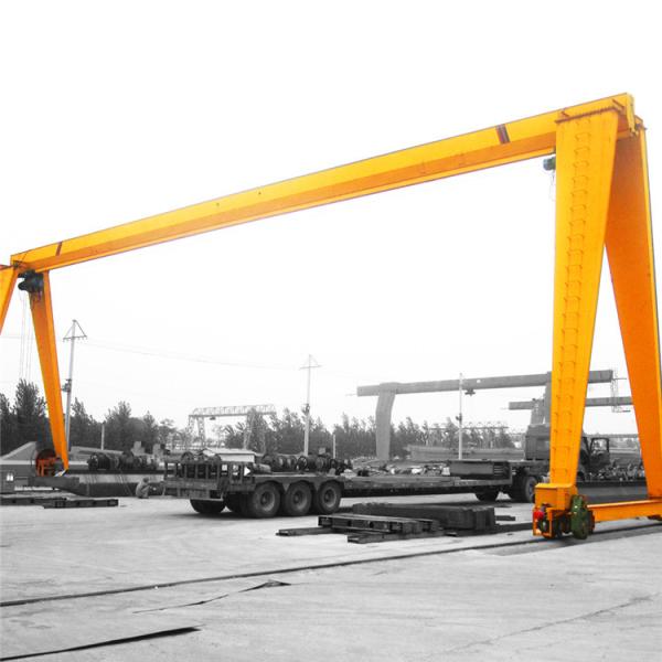 Single Girder Warehouse Gantry Crane 3T 5T 10T , Indoor Gantry Crane Box Steel Type