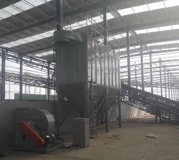 Filtragem de gases de escape industriais 24 peças colector de poeira branca com tecnologia de cartucho