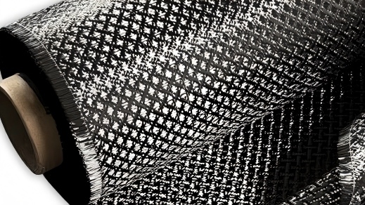 Customizable Carbon Fiber Jacquard Fabric with Integrated Structure and Premium Aesthetic for Automotive and Luxury Goods
