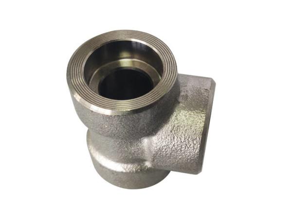 Forged 2000LB ASME B16.11 Socket Weld Tee For Gas