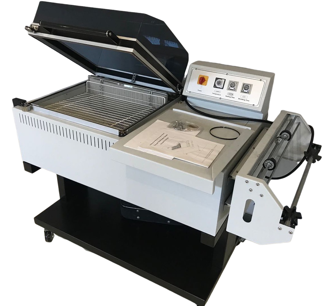 Hipac Semi-Automatic Shrink Wrapping Machine with 500-800pcs/hr Efficiency and 110V/220-240V Power Supply