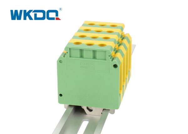 Seção transversal elétrico do cabo da certificação 6mm do CE do bloco de terminais da instalação de JUSLKG 35