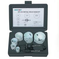 9 PC Bi Metal agujero de la sierra para acero inoxidable 38mm / 44mm / 47mm