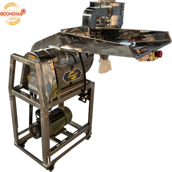 FDA Food Standard No.304 Stainless Steel Hammer Flour Grinder and Crush Machine  Powder Making