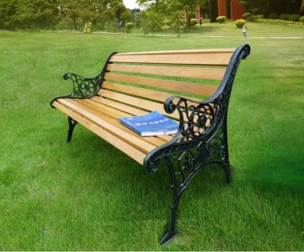 China garden beach chair outdoor park chair wood long chair park beach 103